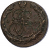 5 копеек 1785 года ЕМ
