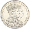 1 талер 1861 года Пруссия «Коронация Вильгельма I и Августы»