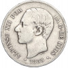 5 песет 1885 года Испания