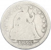 1 дайм (10 центов) 1853 года США