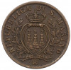 5 чентезимо 1935 года Сан-Марино