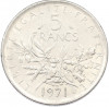 5 франков 1971 года Франция
