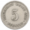 5 пфеннигов 1909 года D Германия