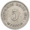 5 пфеннигов 1911 года F Германия