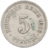 5 пфеннигов 1912 года F Германия