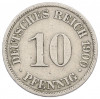 10 пфеннигов 1900 года A Германия