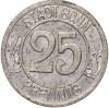 25 пфеннигов 1920 года Германия — город Бонн «Бетховен» (Нотгельд)