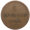 1 пфенниг 1848 года Бавария