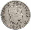 1 лира 1863 года M Италия