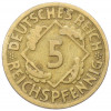5 рейхспфеннигов 1925 года D Германия