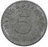 5 рейхспфеннигов 1942 года F Германия