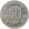 50 пфеннигов 1918 года Германия — город Зиген (Нотгельд)