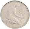 50 пфеннигов 1971 года G Западная Германия (ФРГ)