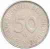 50 пфеннигов 1971 года G Западная Германия (ФРГ)