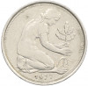 50 пфеннигов 1977 года J Западная Германия (ФРГ)
