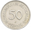 50 пфеннигов 1977 года J Западная Германия (ФРГ)