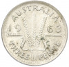 3 пенса 1963 года Австралия