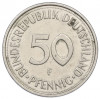 50 пфеннигов 1982 года F Западная Германия (ФРГ)