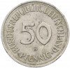 50 пфеннигов 1989 года D Западная Германия (ФРГ)