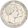 5 франков 1853 года Бельгия «Свадьба Леопольда и Марии Генриетте»