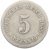 5 пфеннигов 1889 года A Германия
