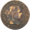 2 1/2 сентимо 1868 года Испания