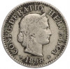 5 раппенов 1898 года Швейцария
