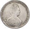 1 рубль 1786 года СПБ ТI ЯА