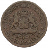 1 крейцер 1862 года Нассау