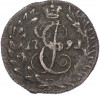 Полушка 1791 года КМ