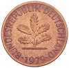 1 пфенниг 1979 года J Западная Германия (ФРГ)