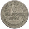6 крейцеров 1835 года Саксен-Мейнинген