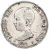 5 песет 1891 года Испания