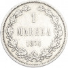 1 марка 1874 года Русская Финляндия
