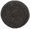 Денга 1791 года КМ