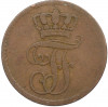 3 пфеннига 1843 года Мекленбург-Шверин