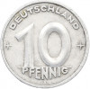 10 пфеннигов 1949 года A Восточная Германия (ГДР)