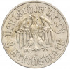 2 рейхсмарки 1933 года A Германия «450 лет со дня рождения Мартина Лютера»