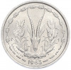 1 франк 1963 года Западно-Африканский валютный союз