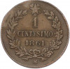 1 чентезимо 1861 года Италия