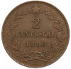 2 чентезимо 1898 года Италия