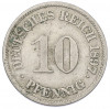 10 пфеннигов 1897 года A Германия