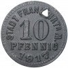 10 пфеннигов 1917 года Германия — город Франкфурт-на-Майне (Нотгельд)