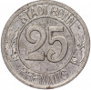 25 пфеннигов 1920 года Германия — город Бонн «Бетховен» (Нотгельд)