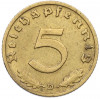 5 рейхспфеннигов 1938 года D Германия