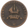 1 чентезимо 1822 года Ломбардия-Венеция