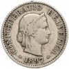 5 раппенов 1897 года Швейцария