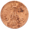 1 пенни 1865 года Русская Финляндия
