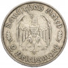 2 рейхсмарки 1934 года F Германия «175 лет со дня рождения Фридриха Шиллера»