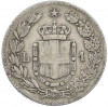 1 лира 1887 года M Италия